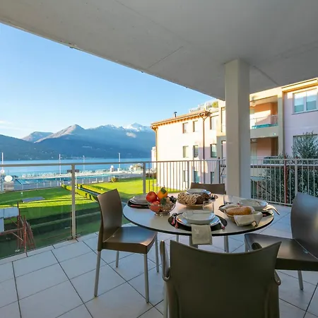 Apartment Vista Di Fantastico Pool - Happy Maccagno